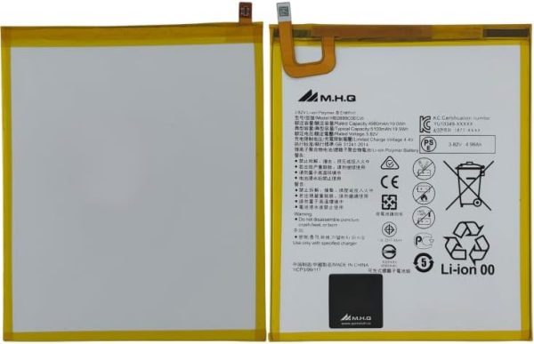 M.H.Q Battery Compatible With Huawei Matepad T8: Kob2W09, Kob2L09: Hb3080G1Ebw Battery