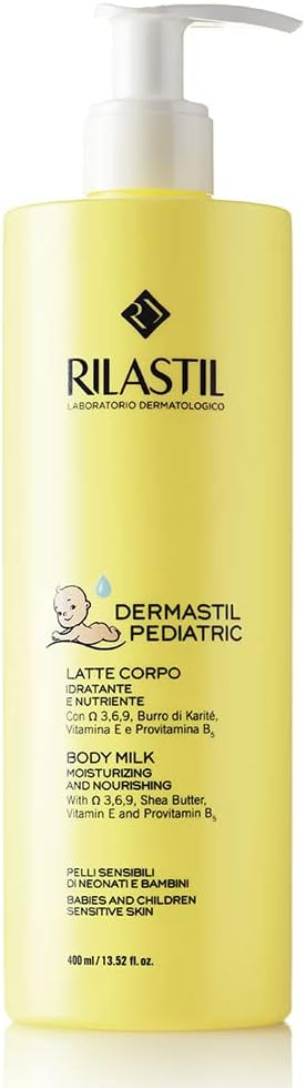 Rilastil Dermastil Pediatric Moisturizing Body Milk - 400 ml