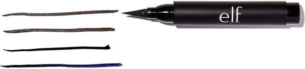 ⁦E.L.F Intense Ink Eyeliner, Blackest Black⁩ - الصورة ⁦3⁩