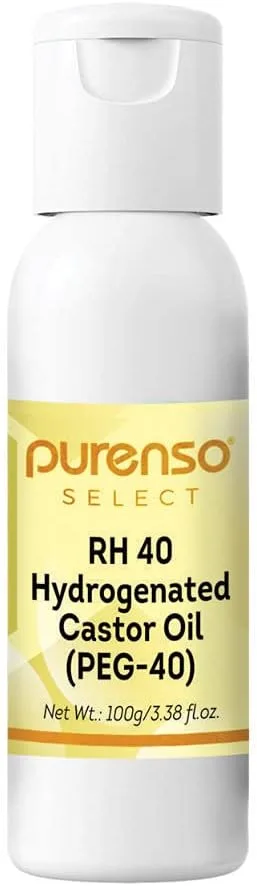 Purenso Select - RH 40 - Hydrogenated Castor Oil (PEG-40), 100g