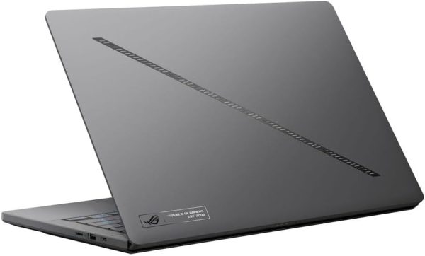 ⁦ASUS ROG Zephyrus G14 (2025) Gaming Laptop, 14" ROG Nebula OLED 3K, RTX 5070, AMD Ryzen 9 270, 32GB RAM, 1TB SSD, Win 11 H, Eclipse Gray, GA403UP-CS96⁩ - الصورة ⁦3⁩
