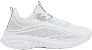 Styli Women Textured Lace Up Running Shoes