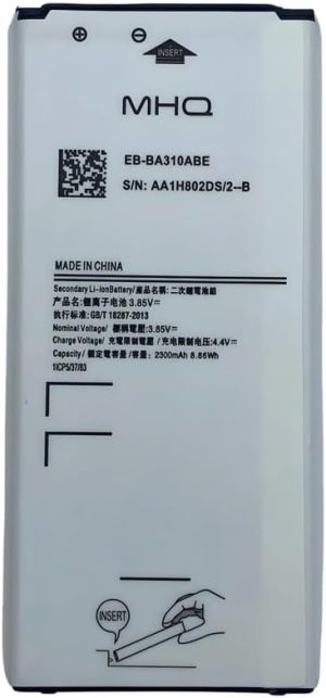 M.H.Q Battery Compatible With Sam A310 (Sma310) Ebba310Abe Battery