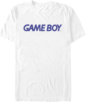 Nintendo mens Game Boy Logo T-Shirt