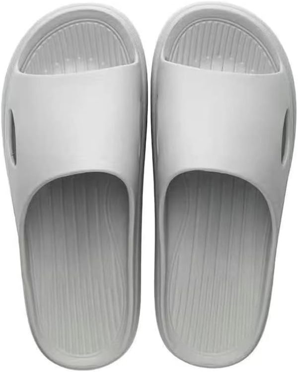 AioTio Slippers for Women Women's Indoor Non-slip Silent Slippers, Domestic Thick Soled Couples Bathroom Slippers, Men's Slippers for Bathing