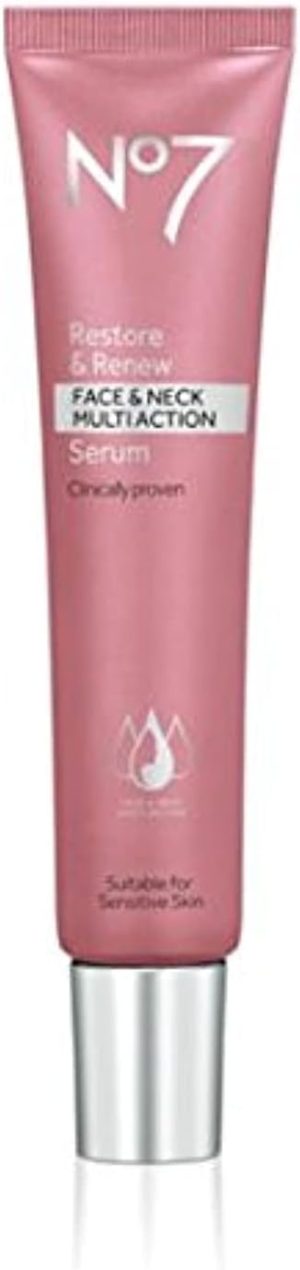 Restore & Renew Serum No7 Face Neck MULTI ACTION 30ml