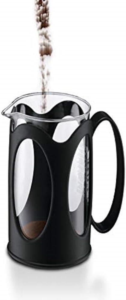Bodum Kenya Plastic French Press Coffee Maker, Black, 1 Litre, Bd-10685-01 4 Bodum Kenya Plastic French Press Coffee Maker, Black, 1 Litre, Bd-10685-01 - الصورة 4