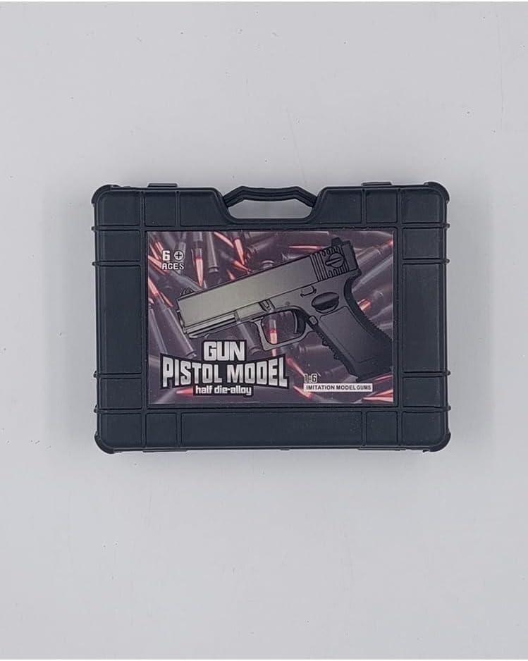 FUN MOMENT Toy Gun with 28pcs Soft Beads and Small Bag Gift for Kids Boys Girls 9x12cm 3 FUN MOMENT Toy Gun with 28pcs Soft Beads and Small Bag Gift for Kids Boys Girls 9x12cm - الصورة 3