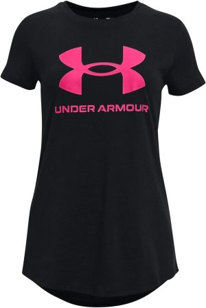 Under Armour Girls Ua G Sportstyle Logo Ss T-shirt