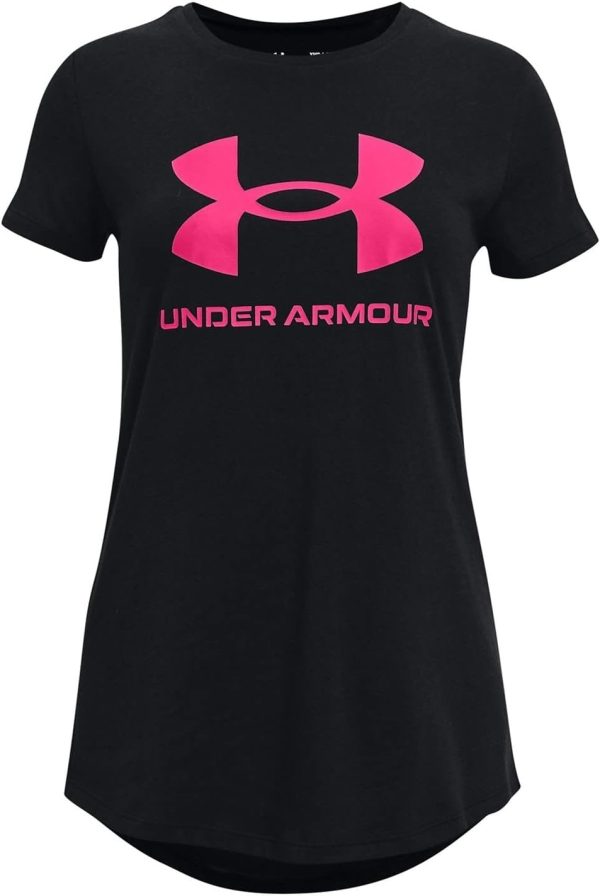 Under Armour Girls Ua G Sportstyle Logo Ss T-shirt