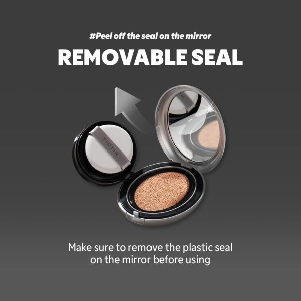 ⁦TIRTIR Aura Glow Cushion | Semi-Glow Finish, 72-Hour Radiance, Buildable coverage, Moisturized, Buildable skin, Korean Cushion, Pack of 1 (0.63 oz.), 21N Ivory⁩ - الصورة ⁦6⁩