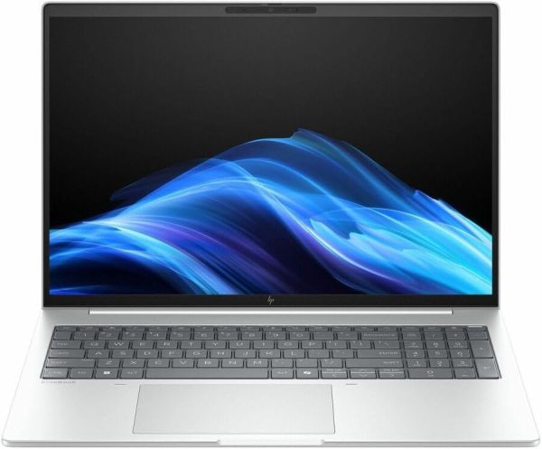 ⁦HP EliteBook 8 G1i 14" Touchscreen Notebook - WUXGA - Intel Core Ultra 5 228V - 32 GB - 512 GB SSD - English Keyboard - Glacier Silver Aluminum⁩ - الصورة ⁦6⁩