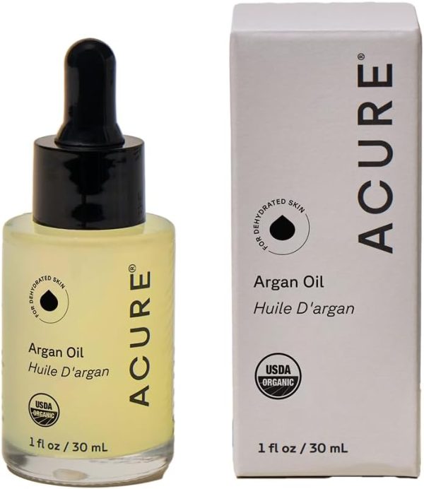Acure Bestselling Duo Kit - Brightening Facial Scrub & Cleansing Gel - All Skin Types - Cleanse With Pomegranate, Blackberry & Acai - Scrub With Sea Kelp & French Green Clay