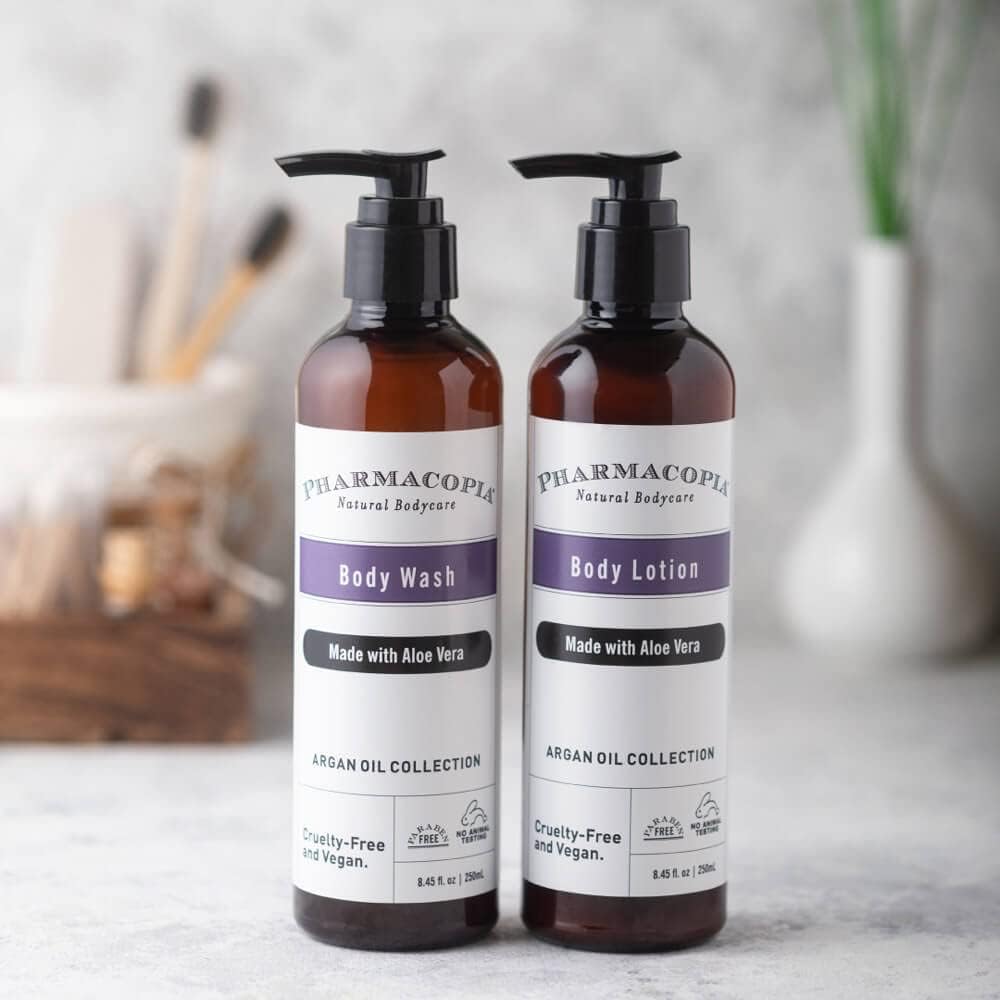 Kimirica Pharmacopia Argan Oil and Aloe Vera Organic Body Lotion for Dry Skin 250 ml 4 Kimirica Pharmacopia Argan Oil and Aloe Vera Organic Body Lotion for Dry Skin 250 ml - الصورة 4