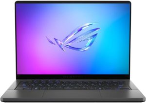 ASUS ROG Zephyrus G14 (2025) Gaming Laptop, 14" ROG Nebula OLED 3K, RTX 5070, AMD Ryzen 9 270, 32GB RAM, 1TB SSD, Win 11 H, Eclipse Gray, GA403UP-CS96