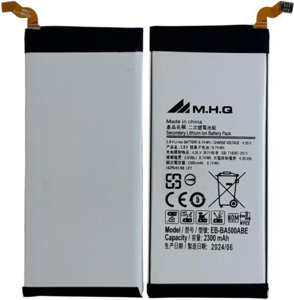 M.H.Q Battery Compatible With Sam A5 Sma500 Ebba500Abe Battery