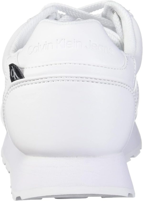 ⁦Calvin Klein Women's Cayle Sneaker, White, 8.5⁩ - الصورة ⁦3⁩