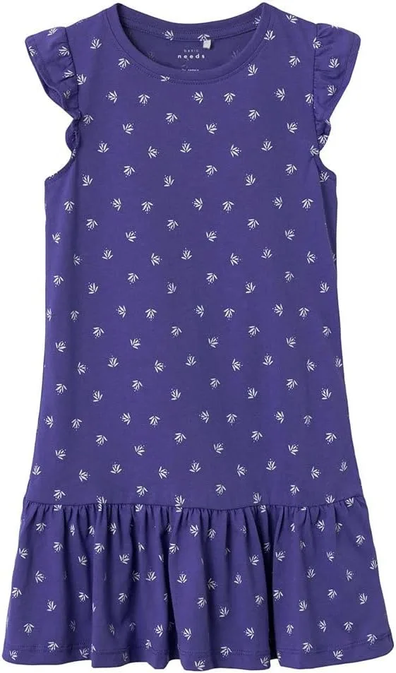 name it Girl's Vida Cap Short-Sleeves Short Dress