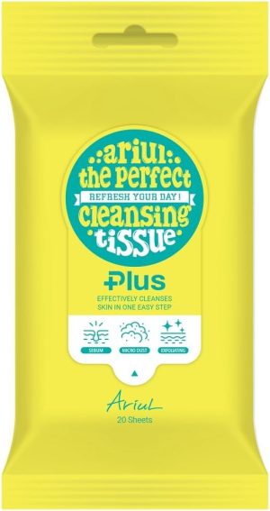 Ariul Stress Relieving Purefull Cleansing Tissue Plus (20 Sheets)