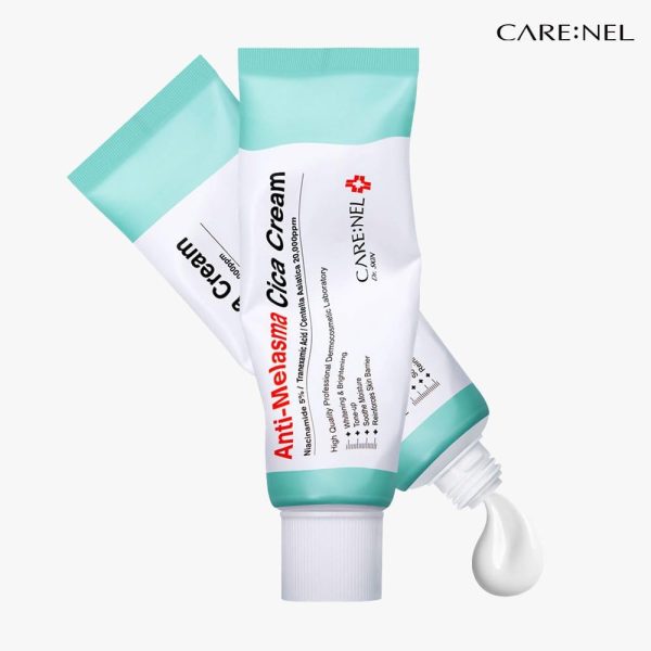 ⁦CARE:NEL Melasma Treatment for Face Cream - Dark Spot Remover Centella Asiatica - Korean Skin Care Beauty Products 40ml/1.35 fl.oz⁩ - الصورة ⁦7⁩