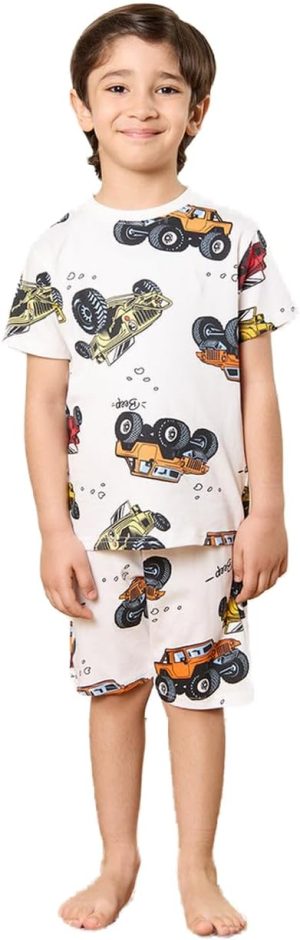 REDTAG Boys Printed Pyjama Set (2 Piece)