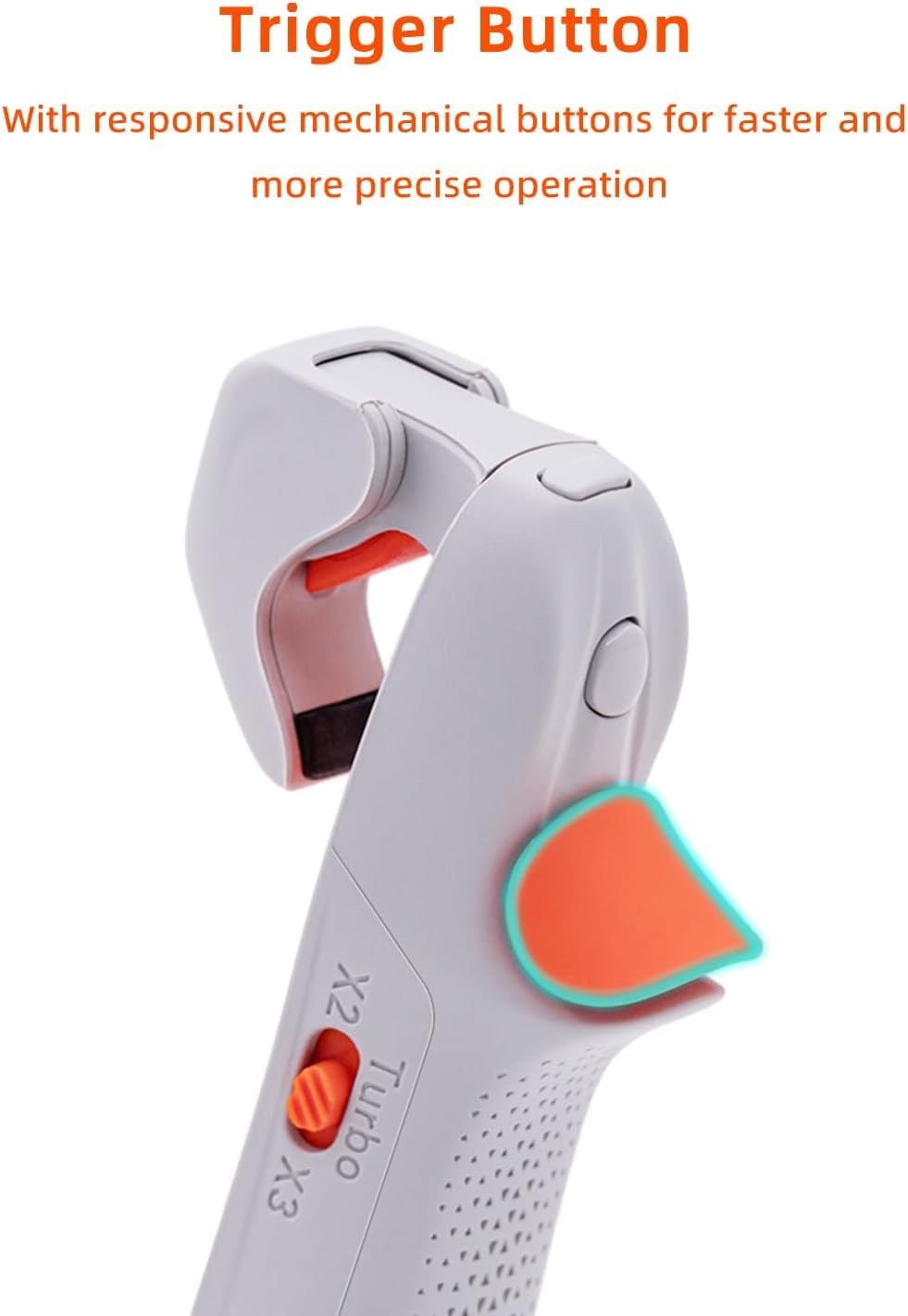 Mobile Gaming Triggers, Plug and Play Game Controller Fit for iOS and Android, No Delay Controller Gamepad Compatible with Pubg Mobile/Fortnitee Mobile/Call of Duty Mobile 2 Mobile Gaming Triggers, Plug and Play Game Controller Fit for iOS and Android, No Delay Controller Gamepad Compatible with Pubg Mobile/Fortnitee Mobile/Call of Duty Mobile - الصورة 2