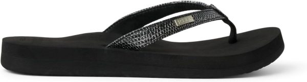 ⁦Reef Women's Star Sassy Sandal, Black/Silver, 5⁩ - الصورة ⁦4⁩