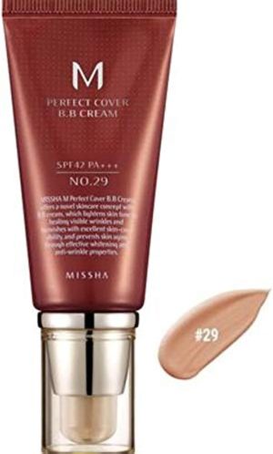 MISSHA M PERFECT COVER BB CREAM SPF42/PA+++ no.29 caramel beige 50ML