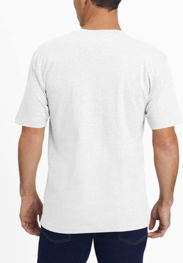 ⁦Wihion Mens Short Sleeve Pocket T-Shirts Casual Cotton V Neck Tee Tops⁩ - الصورة ⁦2⁩