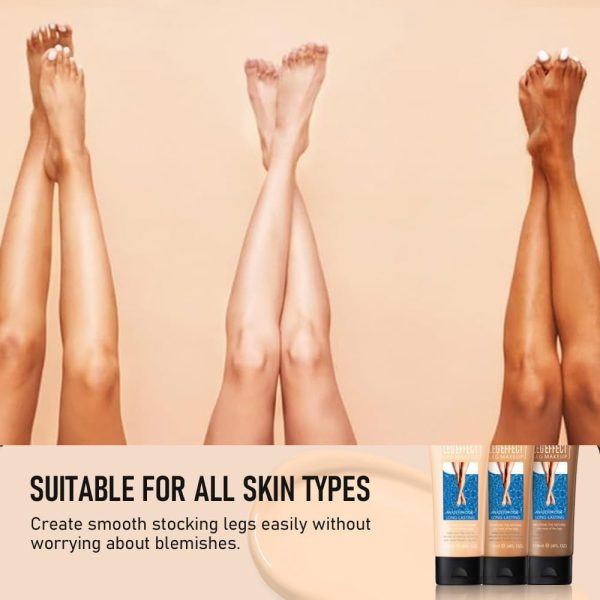 ⁦Leg Makeup Waterproof No Transfer, Leg Vein Cover Up Makeup for Varicose Veins, Body Scar for Cover Up⁩ - الصورة ⁦3⁩