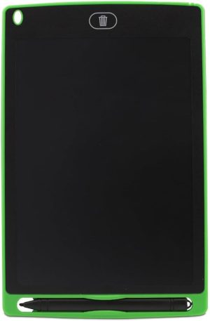 LCD Writing Tablet 8.5 Inch Doodle Pad Portable Electronic Writer Environmental Writing and Drawing Memo Board-Green