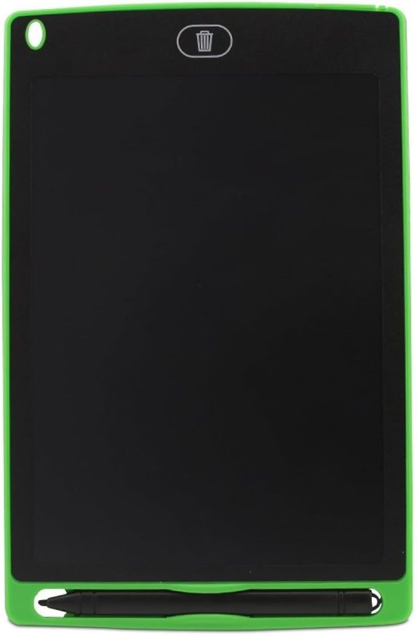 LCD Writing Tablet 8.5 Inch Doodle Pad Portable Electronic Writer Environmental Writing and Drawing Memo Board-Green
