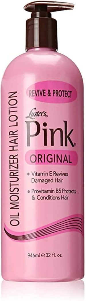 Luster's Pink Oil Moisturizer Hair Lotion, 32 Ounce (Packaging may vary)