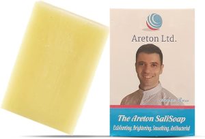 Areton The SaliSoap, Salicylic Acid Soap with Aloe Vera, Kojic Acid