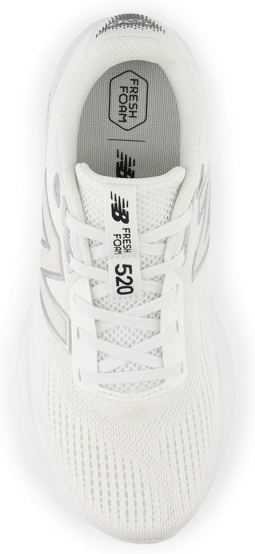 NEW BALANCE Fresh Foam 520 v9 WHITE, 41.5 EU 3 NEW BALANCE Fresh Foam 520 v9 WHITE, 41.5 EU - الصورة 3