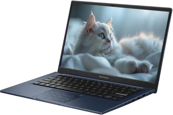 ⁦ASUS Vivobook 14(2025), 14", FHD Slim Laptop, Intel 13th Core i5-1334U, UHD Graphics, Privacy Camera, Bluetooth5.1, Windows 11 H, Quiet Blue, W/HDMI (16GB RAM | 2TB SSD)⁩ - الصورة ⁦7⁩