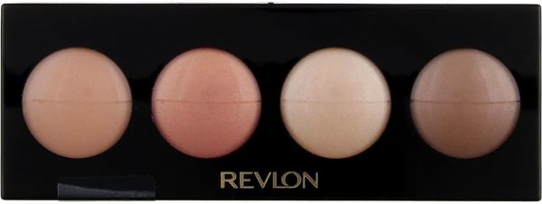 REVLON Crème Eyeshadow Palette, Illuminance Eye Makeup With Crease- Resistant Ingredients, Creamy Pigmented in Blendable Matte & Shimmer Finishes, 730 Skin Lights, 0.12 Oz