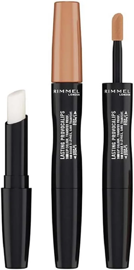 Rimmel London Lasting Provocalips - 115 - Best Undressed Liquid Lipstick, 2.2ml + 1.7g