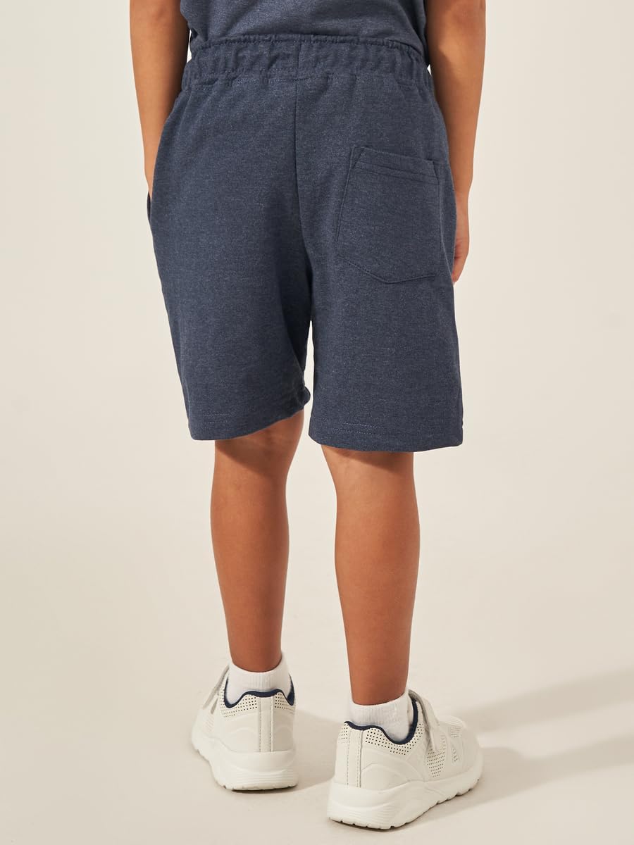 Styli Boys Solid Drawstring Shorts With Badge Detail 5 Styli Boys Solid Drawstring Shorts With Badge Detail - الصورة 5
