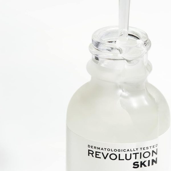 ⁦Revolution Skincare London Beauty Hyaluronic Acid Serum, Plumps, Softens and Hydrates Skin, 2% Solution, Lightweight Face Fragrance Free, 30 ml⁩ - الصورة ⁦7⁩