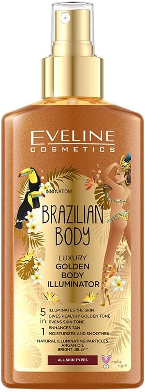 Eveline Cosmetics Brazilian Body Luxury Golden Body Illuminator 150Ml