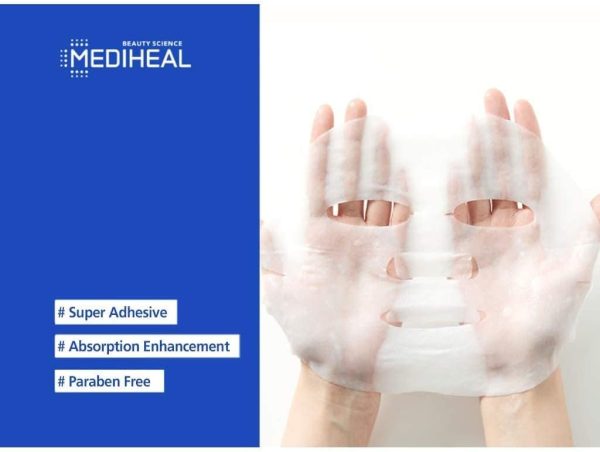 ⁦Mediheal Sheet Mask Bundle N.M.F Aquaring Ampoule + Collagen Impact + Teatree Care + E.G.T Timetox Ampoule EX + W.H.P White Hydrating Black EX, 2pcs Each, 5 Different Masks, Totally 10 Sheets⁩ - الصورة ⁦3⁩