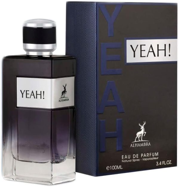 ⁦Yeah By Alhambra For Men Eau De Parfum 100 Ml/⁩ - الصورة ⁦2⁩