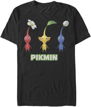 Nintendo mens Three Pikmin T-Shirt