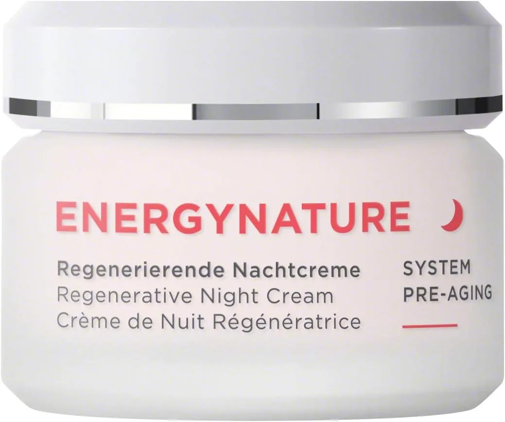 ANNEMARIE BÖRLIND Energynature System Pre-Aging Regenerative Night Cream for Unisex 1.7 oz Cream