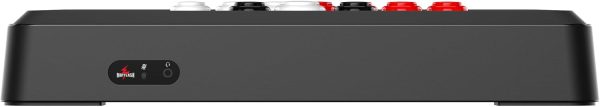 ⁦MAYFLASH F500 FLAT Elite Fight Stick All Button Arcade Leverless Controller with Sanwa OBSF buttons for PS4, PC, Xbox Series S/X, Switch, Steam Deck, macOS, Android, Raspberry Pi and more⁩ - الصورة ⁦2⁩