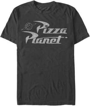 Disney mens Pizza Planet T-Shirt
