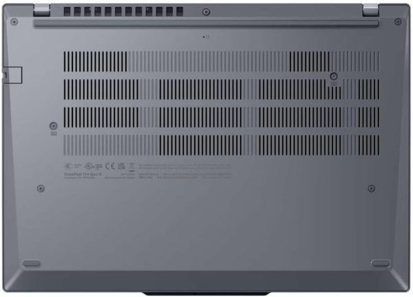 ⁦Lenovo ThinkPad T14 Gen 6 21QJ00CRUS 14" Copilot+ PC Notebook - WUXGA - AMD Ryzen AI 5 PRO 340-16 GB - 256 GB SSD - English Keyboard - Gray - AMD Chip - 1920 x 1200 - Windows 11 Pro - AMD Radeon 840⁩ - الصورة ⁦5⁩