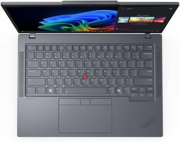 ⁦Lenovo ThinkPad T14 Gen 6 21QJ00CRUS 14" Copilot+ PC Notebook - WUXGA - AMD Ryzen AI 5 PRO 340-16 GB - 256 GB SSD - English Keyboard - Gray - AMD Chip - 1920 x 1200 - Windows 11 Pro - AMD Radeon 840⁩ - الصورة ⁦9⁩