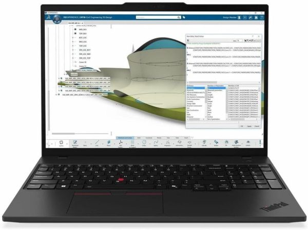 Lenovo ThinkPad P16s Gen 4 21QR001DUS 16" Touchscreen Copilot+ PC Notebook - WQUXGA - AMD Ryzen AI 7 PRO 350-64 GB - 1 TB SSD - English Keyboard - Black - AMD Chip - 3840 x 2400 - Windows 11 Pro - A